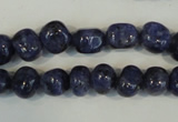 CLJ242 15.5 inches 10mm nuggets dyed sesame jasper beads wholesale