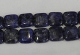 CLJ264 15.5 inches 10*10mm square dyed sesame jasper beads wholesale