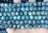 CLJ519 15.5 inches 4mm,6mm,8mm,10mm & 12mm round sesame jasper beads