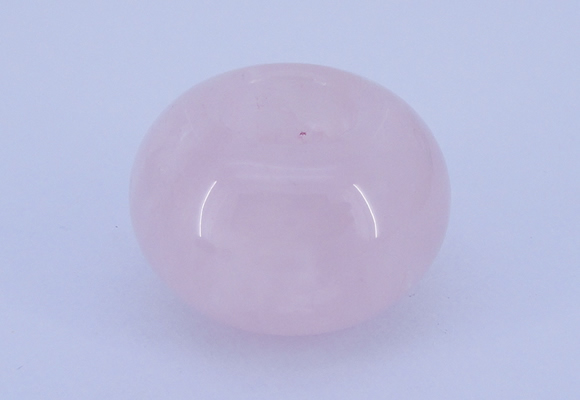 CLO01 19*30mm rondelle loose rose quartz gemstone beads wholesale