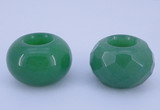 CLO22 19*30mm rondelle loose green aventurine gemstone beads wholesale