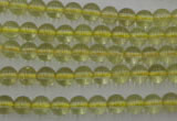 CLQ151 15.5 inches 6mm round natural lemon quartz beads wholesale