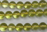 CLQ203 15.5 inches 10mm round natural lemon quartz beads wholesale