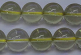 CLQ353 15 inches 10mm round natural lemon quartz beads wholesale