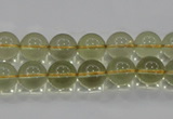 CLQ51 15.5 inches 8mm round natural lemon quartz beads wholesale