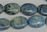 CLR215 15.5 inches 15*20mm oval larimar gemstone beads