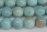 CLR353 15.5 inches 10mm round dyed larimar gemstone beads