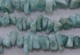 CLR45 15.5 inches 3*8mm – 4*10mm natural larimar chips beads