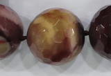 CLS07 15.5 inches 30mm faceted round large mookaite gemstone beads