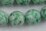 CLS150 15.5 inches 20mm faceted round Qinghai jade beads