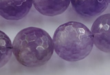 CLS153 15.5 inches 20mm faceted round lavender amethyst beads