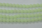 CLU01 15.5 inches 4mm round luminous stone beads wholesale