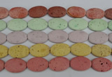 CLV305 15.5 inches 20*30mm oval lava beads wholesale