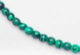 CMA19 15.5 inches 5mm round imitate malachite beads Wholesale