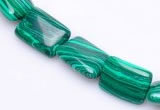 CMA22 10*14mm rectangle imitate malachite beads Wholesale