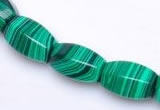 CMA26 10*14mm faceted drum imitate malachite beads Wholesale