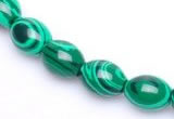 CMA27 15.5 inches 8*10mm rice imitate malachite beads Wholesale