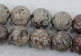 CMB07 15.5 inches 16mm round natural medical stone beads wholesale