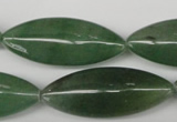 CME12 15.5 inches 15*40mm marquise green aventurine beads