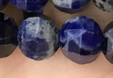 CME246 15.5 inches 10*11mm - 10*12mm pumpkin sodalite beads