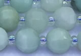 CME345 15 inches 8mm pumpkin amazonite beads