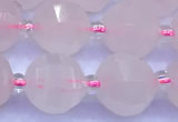 CME359 15 inches 10mm pumpkin rose quartz beads