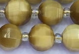 CME369 15 inches 10mm pumpkin golden tiger eye beads