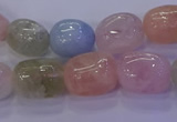 CMG228 15.5 inches 12*16mm - 13*18mm nuggets morganite beads