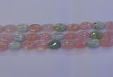 CMG239 15.5 inches 12*16mm oval morganite beads wholesale