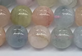 CMG392 15.5 inches 8mm round morganite gemstone beads