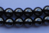 CMH08 16 inches 6mm round magnetic hematite beads Wholesale