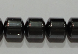 CMH122 15.5 inches 8*8mm tyre magnetic hematite beads