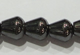 CMH138 15.5 inches 8*8mm teardrop magnetic hematite beads