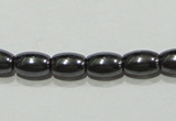 CMH145 15.5 inches 4*6mm rice magnetic hematite beads wholesale