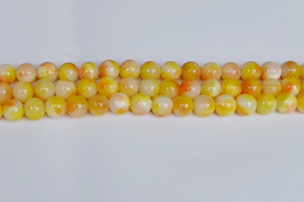 CMJ1051 15.5 inches 8mm round jade beads wholesale