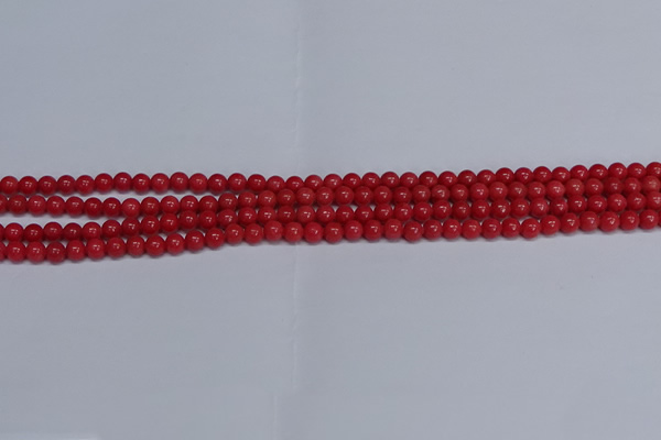 CMJ106 15.5 inches 4mm round Mashan jade beads wholesale