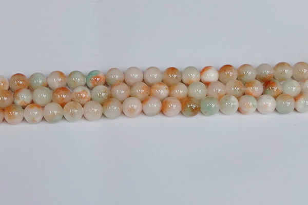 CMJ1066 15.5 inches 8mm round jade beads wholesale