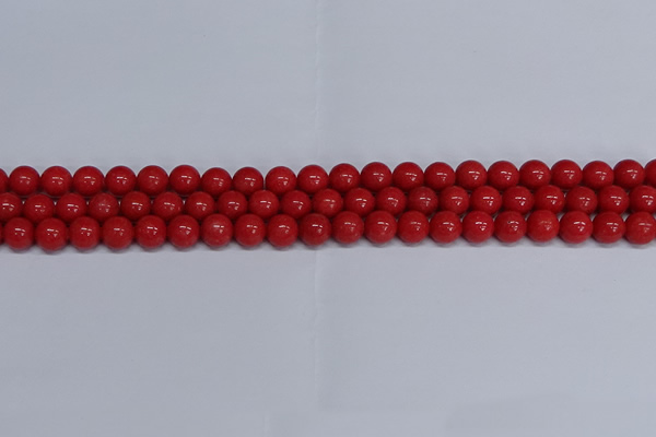 CMJ108 15.5 inches 8mm round Mashan jade beads wholesale