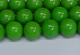 CMJ116 15.5 inches 10mm round Mashan jade beads wholesale