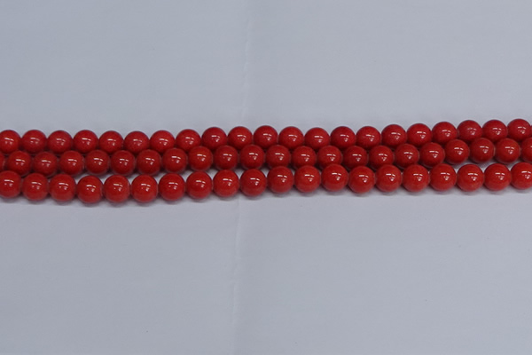 CMJ122 15.5 inches 8mm round Mashan jade beads wholesale