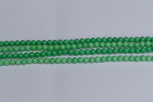 CMJ128 15.5 inches 6mm round Mashan jade beads wholesale