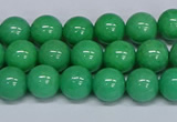 CMJ129 15.5 inches 8mm round Mashan jade beads wholesale