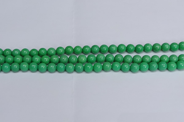 CMJ129 15.5 inches 8mm round Mashan jade beads wholesale