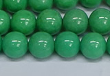 CMJ131 15.5 inches 12mm round Mashan jade beads wholesale