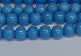 CMJ135 15.5 inches 6mm round Mashan jade beads wholesale