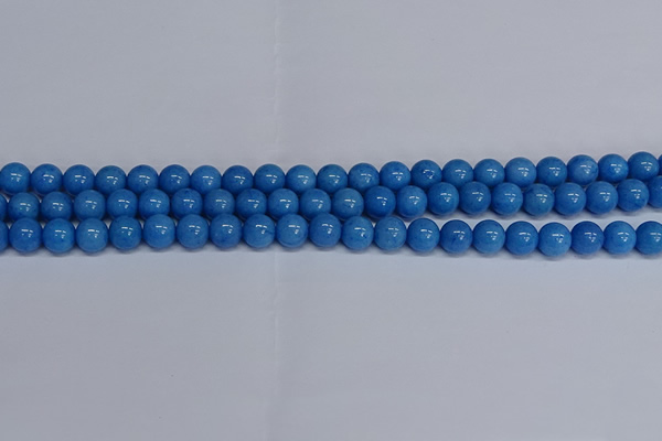 CMJ136 15.5 inches 8mm round Mashan jade beads wholesale