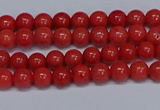 CMJ15 15.5 inches 4mm round Mashan jade beads wholesale