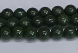 CMJ178 15.5 inches 8mm round Mashan jade beads wholesale