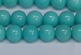 CMJ193 15.5 inches 10mm round Mashan jade beads wholesale