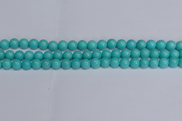 CMJ193 15.5 inches 10mm round Mashan jade beads wholesale